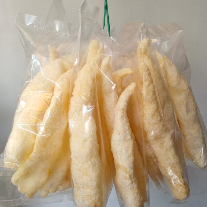 

Grosir Hi Pio/ Gelembung Ikan / Perut Ikan Hipio Goreng Kakap Muara 100 Gr