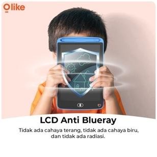 Olike Lcd Drawing Board Pad Writing Tablet 10.5Inch Papan Tulis Digital