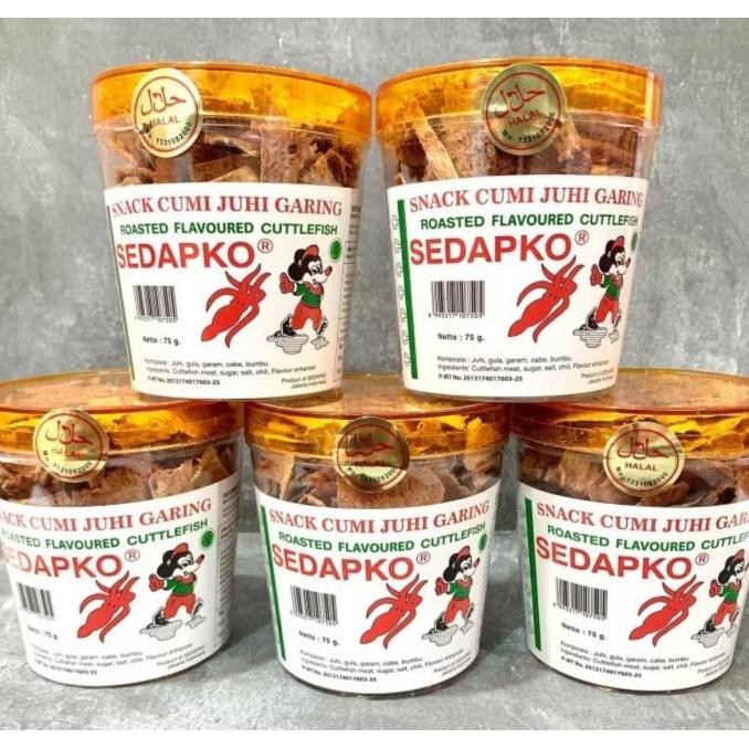 

Murah Snack Abon Juhi Garing Sedapko 175Gr / Snack Cumi Garing