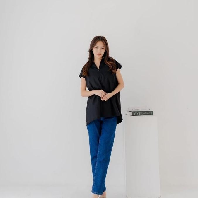 (Excellent) STELLAR - Blouse Harumi Katun Jepang Premium