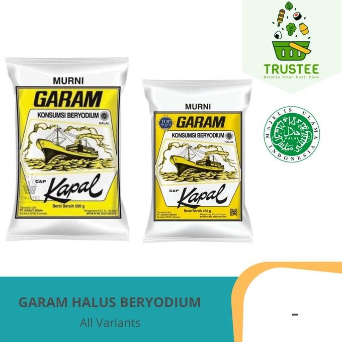 

Hj-45 Garam Dapur Cap Kapal YodiumHalus