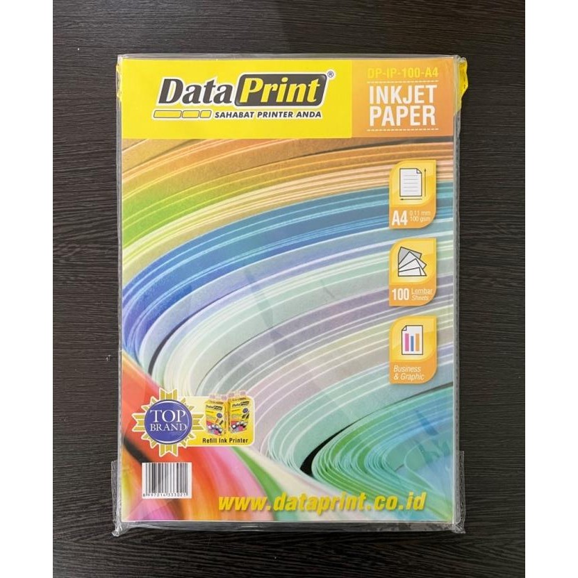 

Kertas Foto Data Print Inkjet Paper A4 100Gsm Promo