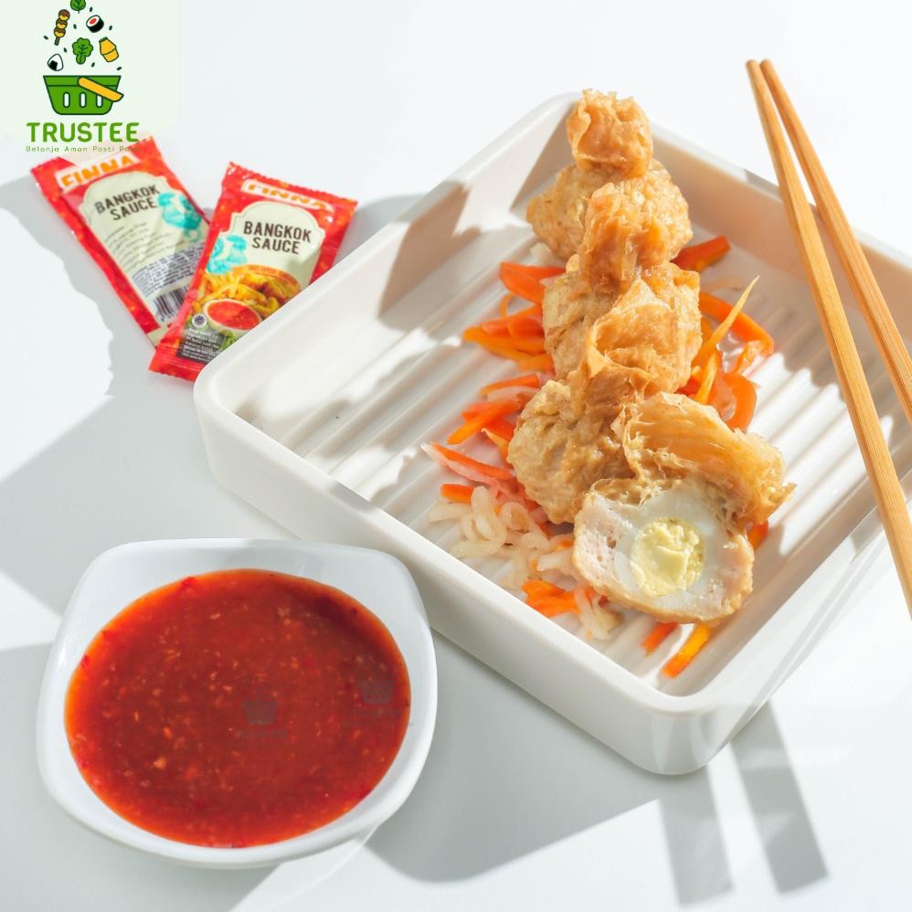 

Un04 Finna Saus Sambal Bangkok Pedas Manis / Sweet Chili Sauce Cocolan Dimsum Saus Thai Sachet