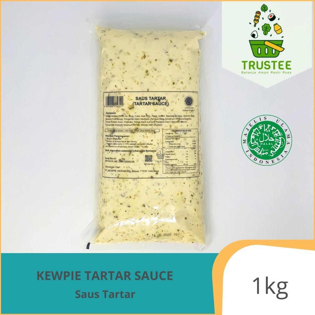 

Vb-8 Kewpie Saus Tartar Sauce 1 Kg Halal