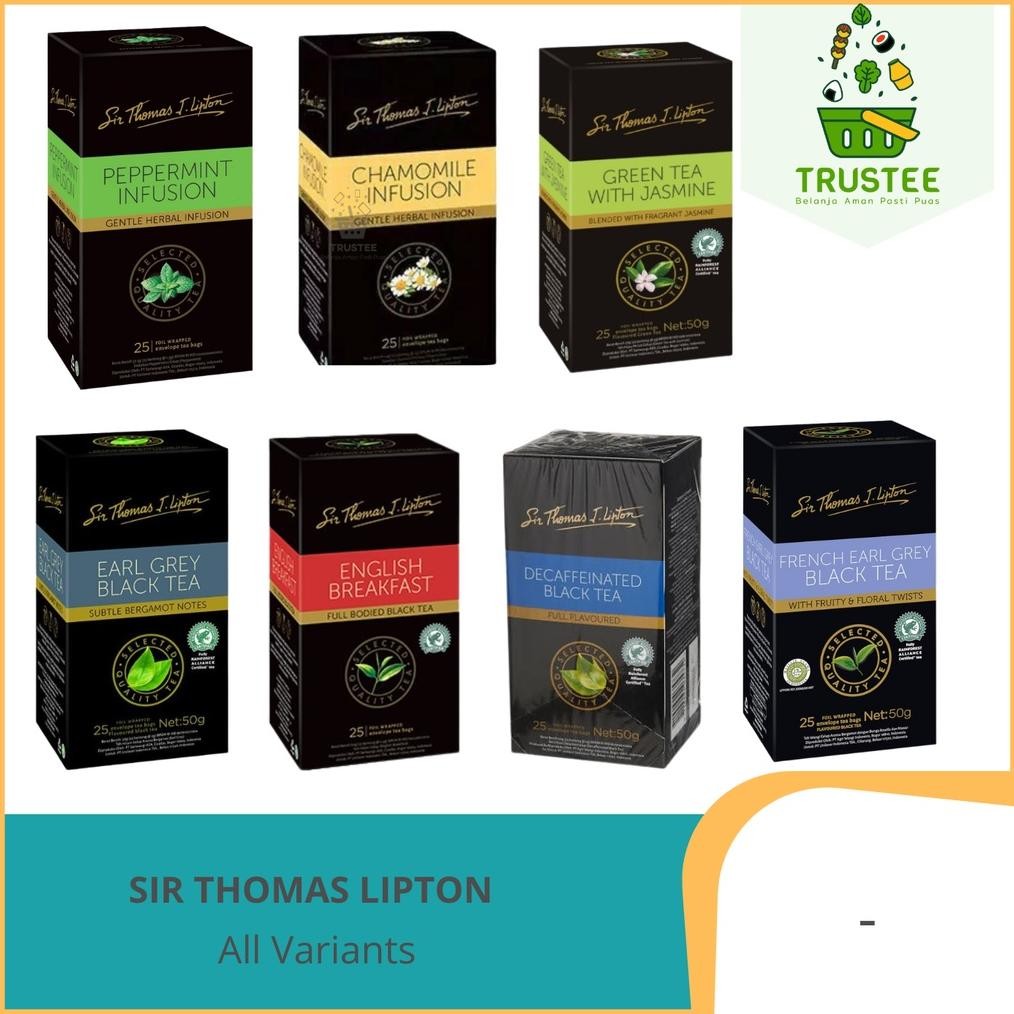 

Special Sale! Teh Lipton Infusion Sir Thomas Lipton Tea Detox Herbal 25Bag