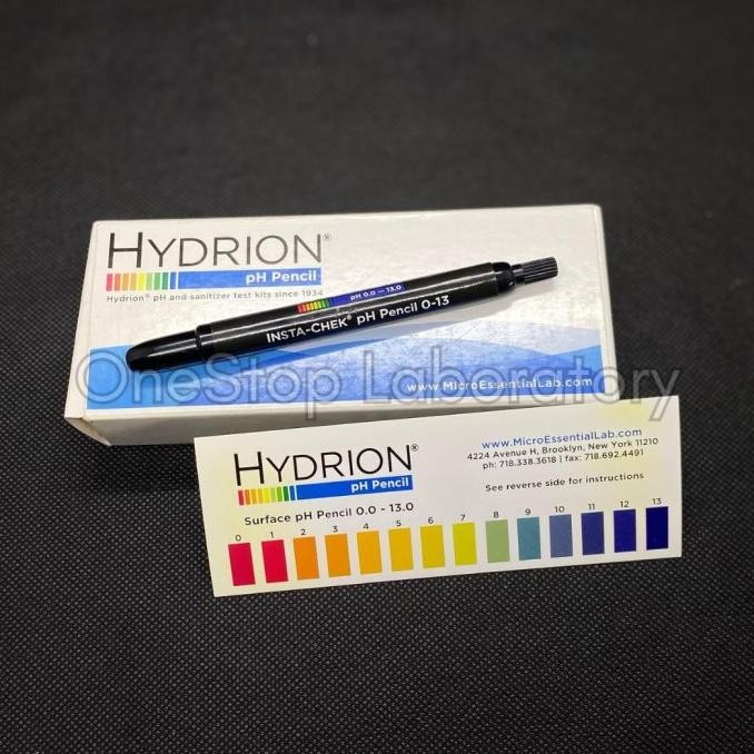 

Terbaru Hydrion P-12M pH Pencil 0-13 / pH Pensil / surface pH pencil