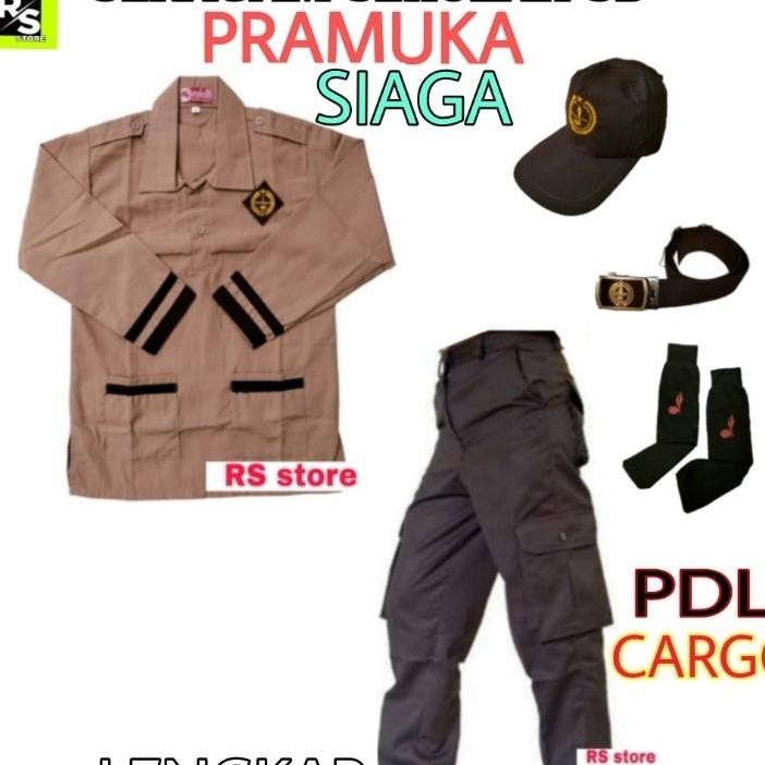 Etelan Eragam Eolah D Pramua Iaga Baju Panjang Celana Pdl Cargo Lengap