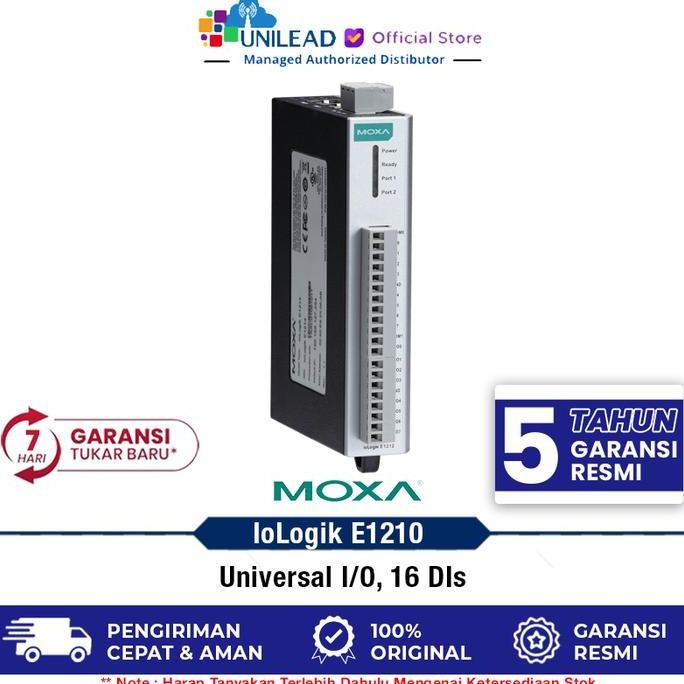 Murah MOXA ioLogik E1210 Ethernet Remote IO ioLogik E1210 Non COD