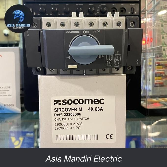 Diskon Cos Socomec 63A 4P Sircover / Socomec Cos 4 Pole 63 A Sircover