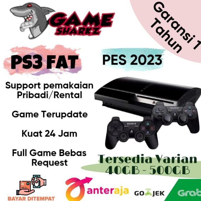 PS3 PS 3 SONY PLAYSTATION 3 FAT 40GB STOK TERBATAS