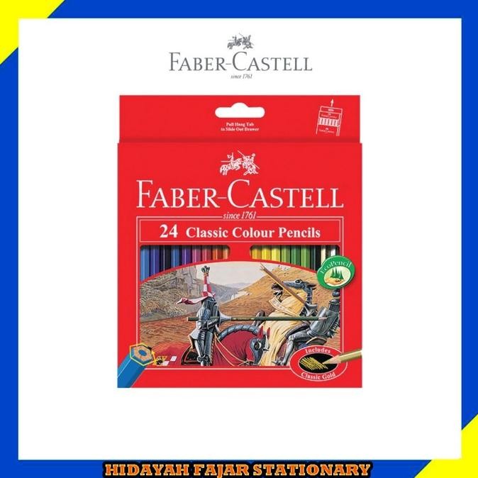 

Terbaru pensil warna Faber-Castell - pensil 24 warna Faber-Castell