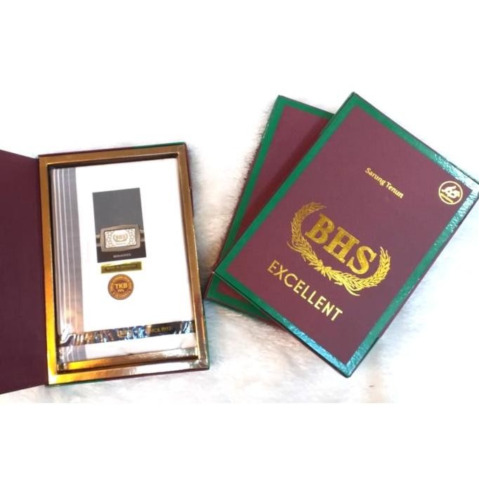 Terlaris Sarung Bhs Putih Polos Mercericed Mesres Original Murah Premium (Asli)