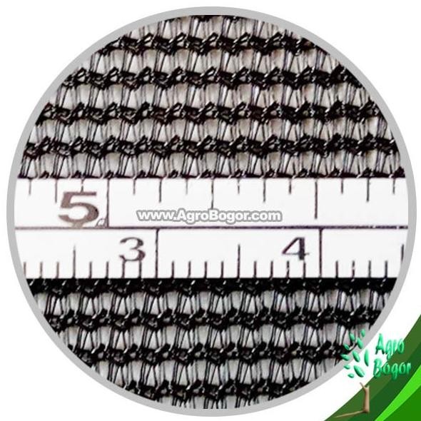 Paranet nilon 75%, lebar 3 meter, Panjang 1 meter, Paranet Nylon