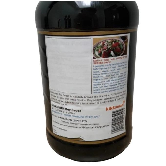 

Kikkoman Shoyu Premium Soy Sauce 1.6L - Kecap Asin Jepang KS