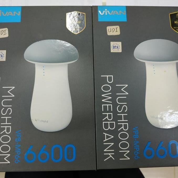 Power Bank Vivan Mushroom VPB-MP66 6600mah