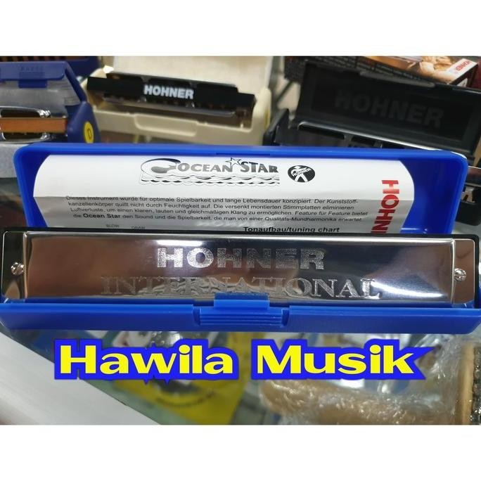 Diskon Harmonika Harmonica HOHNER Ocean Star Kromatik Made in Germany
