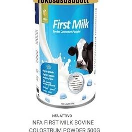 

EXP DEC 2027 500GR NFA SUSU FIRST MILK BOVINE COLOSTRUM POWDER HIGH IN PROTEIN CALCIUM SOURCE OF IRON LIPOCAL SUSU SAPI PERASAN PERTAMA