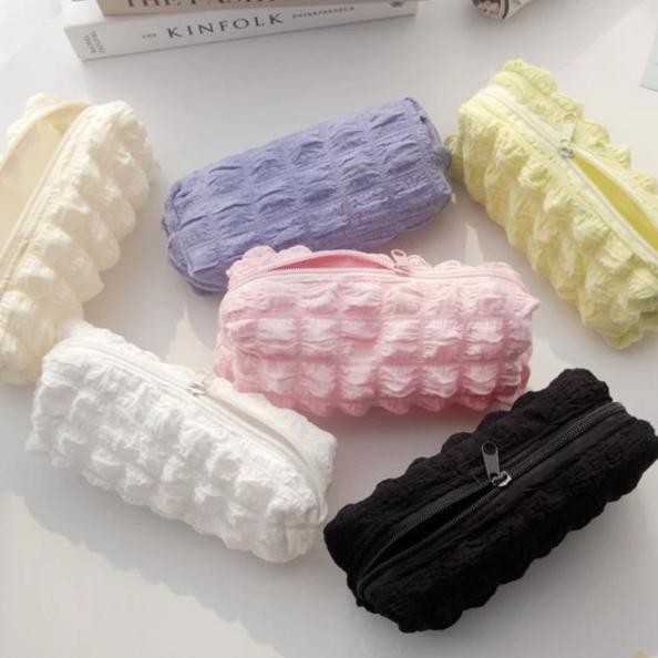 

Terbaru Pouch Cosmetic Pencil Bag Tempat Pensil Stationery Case Make up Wanit