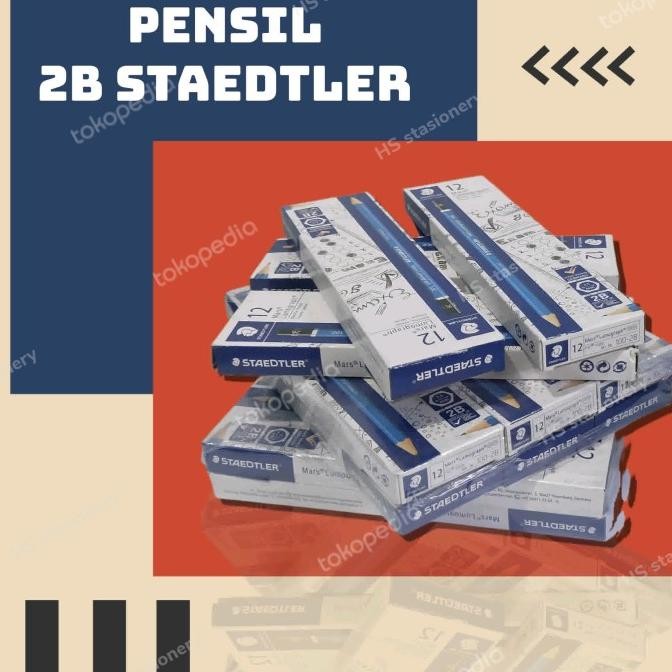 

Terbaru PENSIL 2B MARS LUMOGRAPH / PENSIL 2B MURAH