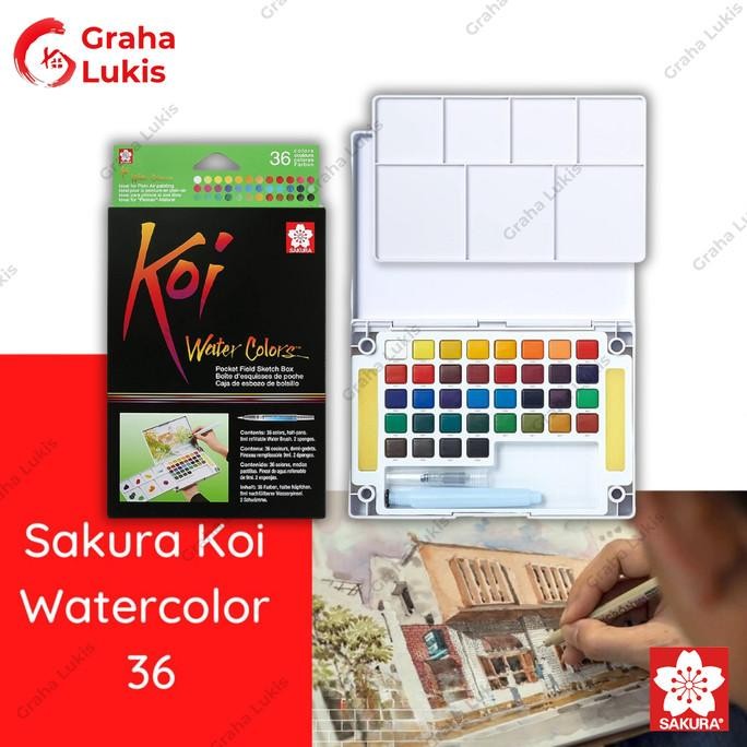 

Sakura Koi Watercolor 36