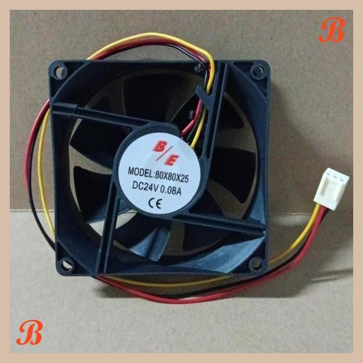 [MRD] 9272 FAN KIPAS 8X8 8CM 8 CM DC24V DC 24V 24VDC 3 PIN KABEL 3PIN 3KABEL
