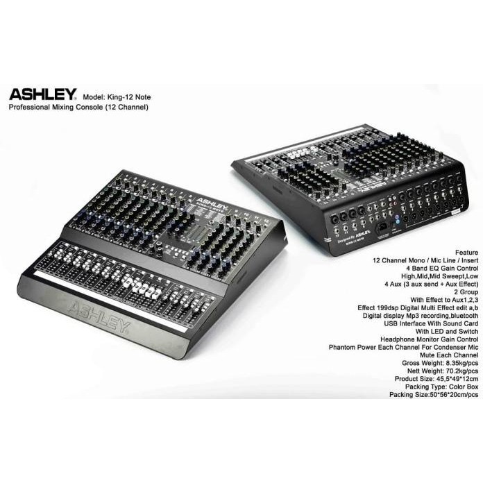 Terlaris Mixser Ashley King 12 Note Terbaru