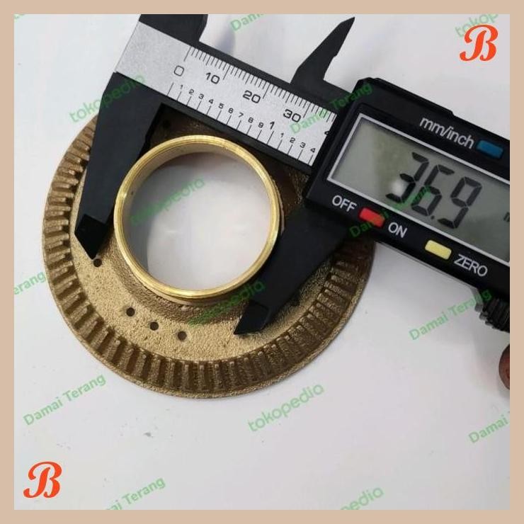 [DMT] BURNER / KUNINGAN KOMPOR GAS MIYAKO COVINA KECIL 8CM LOKAL