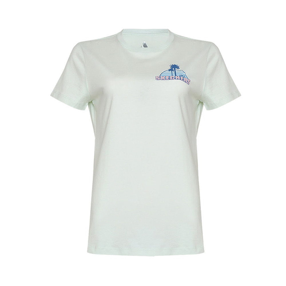 Skechers Women's T Shirt - Aqua