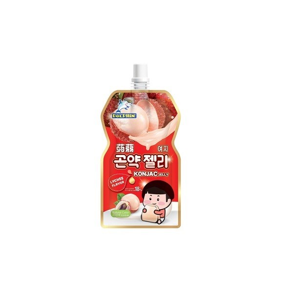 

CAPTAIN DOLPHIN KONJAC JELLY LYCHEE 130 GR