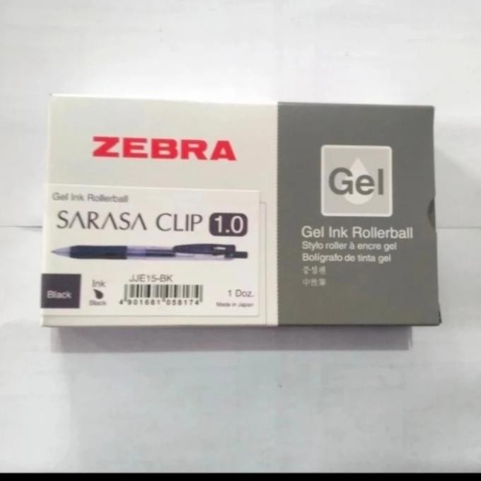 

Tersedia Pulpen Zebra Sarasa 1.0