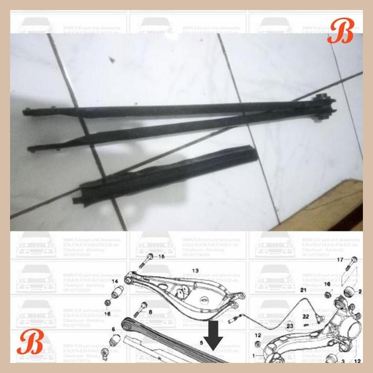 [BSB] LOWER ARM SUSPENSI BELAKANG BMW E36 318I 320I 323I LENGKAP COVER TAHUN 1991 S/D 1999 SEDAN - T