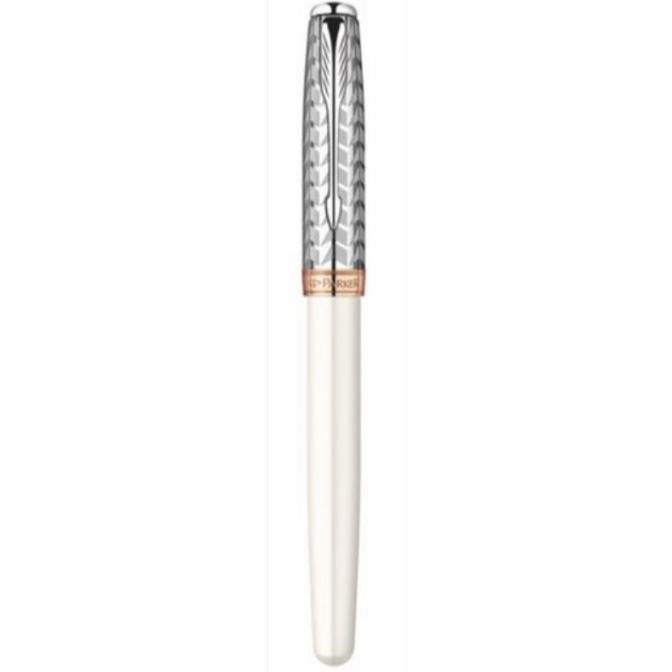 

Tersedia Pulpen Parker Sonnet 11 Metal & Pearl Chrome Trim 5Th Mode Rollerball