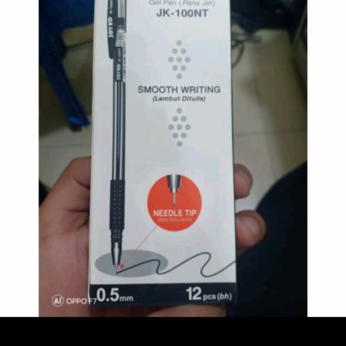 

Tersedia Pulpen Jk 100 Nt Hitam 1 Pack