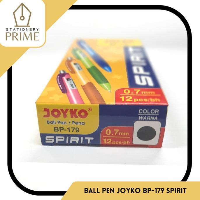 

Tersedia Ball Pen Pulpen Pena Joyko Bp-179 Spirit 0,7Mm