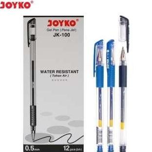 

Tersedia [ Pack ] Ballpoint Pulpen Gel 0,5 - Joyko Jk-100 Murah!