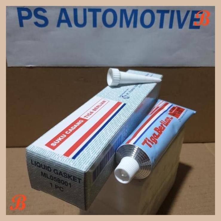 [PSA] LIQUID GASKET TIGA BERLIAN 75 G MERAH ML058001 / ABU ML058002 ORIGINAL