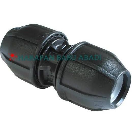 Socket Pipa HDPE Ukuran 2" inch / Coupler Socket HDPE 63 mm