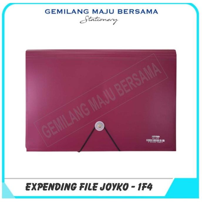 

Diskon! Expanding File / Map Harmonika Joyko Folio EF-1F4 Metalic Ukuran Folio