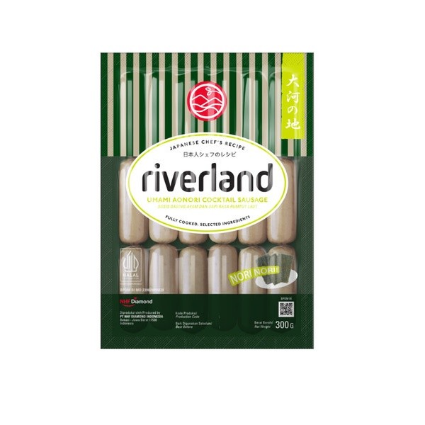 

RIVERLAND UMAMI AONORI COCKTAIL SAUSAGE 300 GR