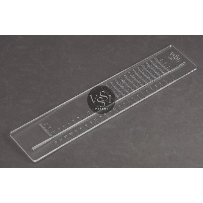 

siap kirim penggaris potong karet ketapel universal taper ruler penggaris taper slingshot