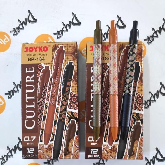 

Tersedia Pulpen / Ballpoint Batik Joyko Culture Bp184 (12Pcs)