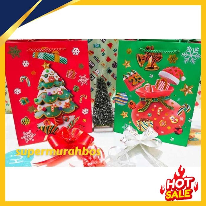 

PAOPAO PAPERBAG MANIK 2D MERRY CHRISTMAS NATAL CUTE PREMIUM DESIGN PRODUK TERBAIK !!