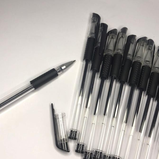 

Tersedia 6 Lusin Pulpen Mimi Hitam Ketebalan 0.5Mm Pulpen Hitam Murah