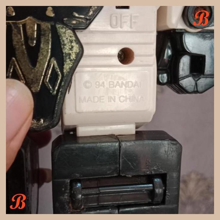 [MFA] FIGURE MEGAZORD TIGERZORD TIGER ZORD BANDAI 1994, KAKI BISA DICOPOT