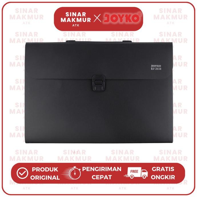 

Diskon! Expanding File/Map Harmonika Plastik Folio EF-2638 Joyko (Pcs)