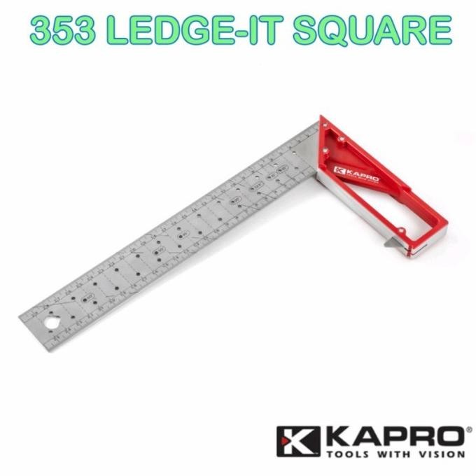 

siap kirim kapro 353 professional ledge-it penggaris 25cm