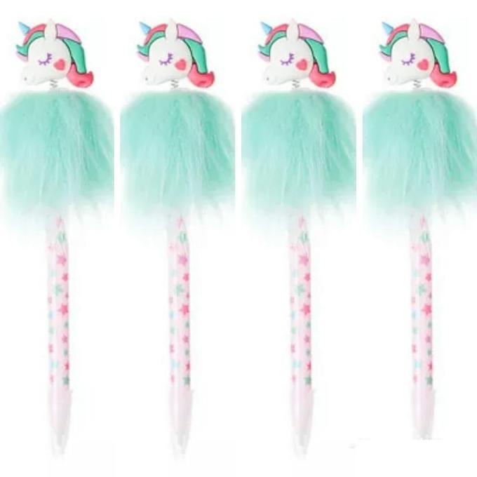 

Tersedia Ready Smiggle Fluffy Spring Pen - Pulpen Unicorn