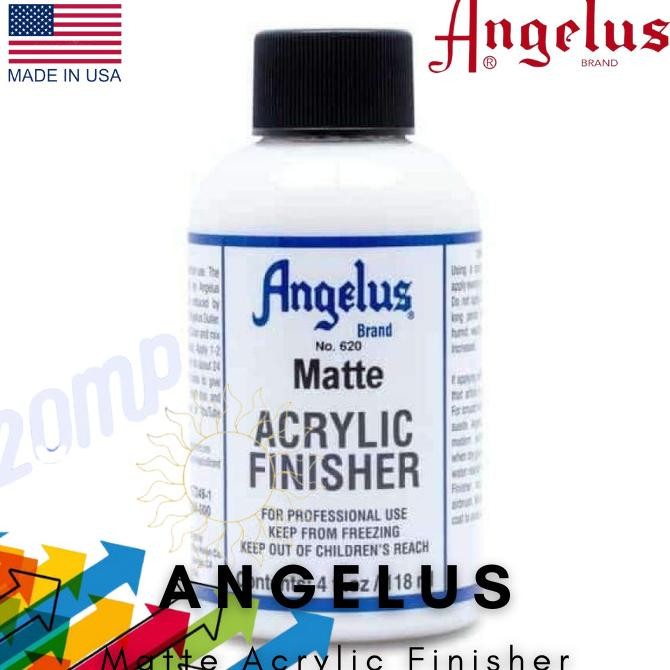 

Angelus Matte 620 Acrylic Finisher 4 0z 118ML USA