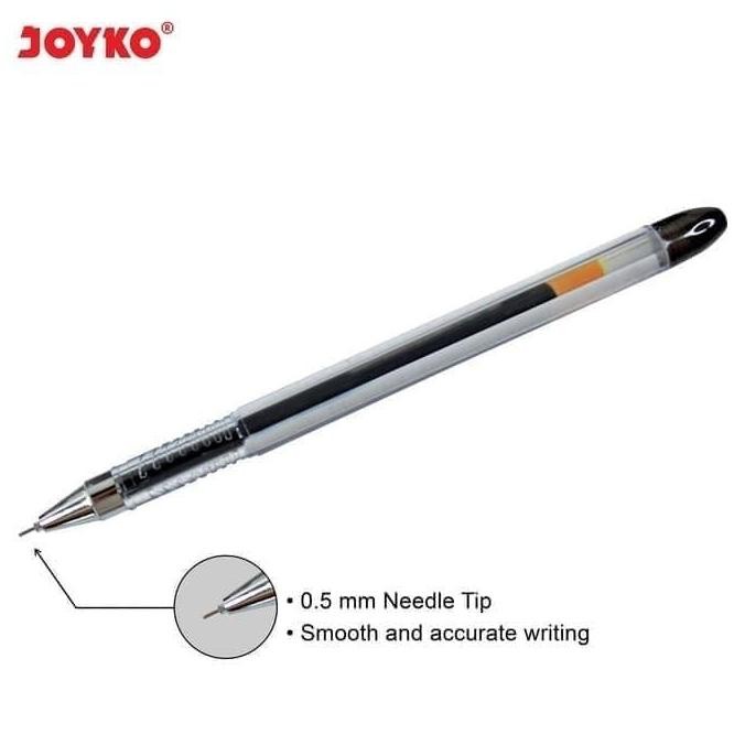 

Tersedia Gel Pen Pulpen Pena Joyko Gp-243 Whiz Gel 0.5 Mm 1Lusin