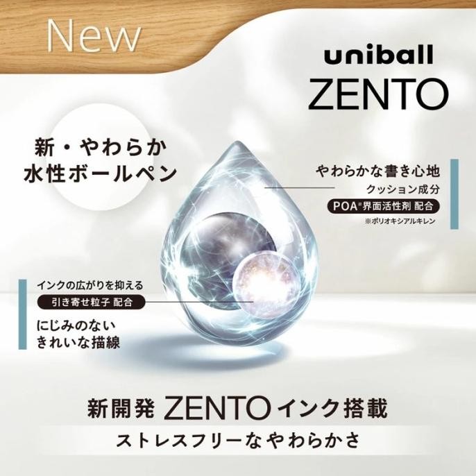 

Tersedia Uni Uniball Zento Basic Model 0.38Mm 0.5Mm Gel Ink Pen Mitsubishi Uni-Ball Pulpen Ubn-Zs